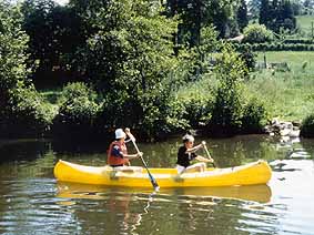 kayak en el río
