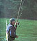 pêcheur riviere en action